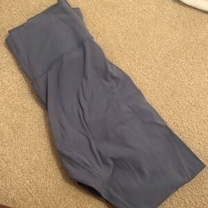 Grey/blue align leggings